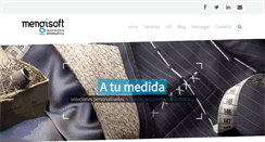 Desktop Screenshot of mengisoft.com